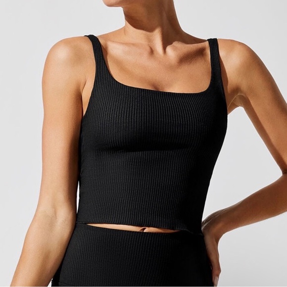 Carbon38 Tops - CARBON 38 Ribbed Tank SIZE: SMALL